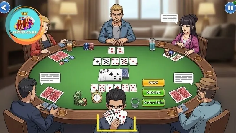 Chiến thuật đánh Phỏm nâng cao từ cao thủ